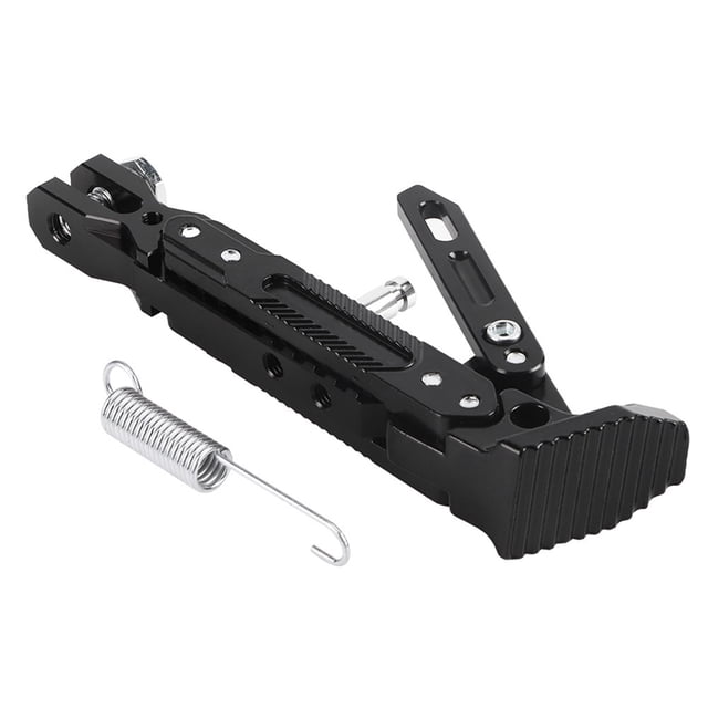 Soporte lateral universal ajustable para NMAX 155 2015-2016 NMAX 125 Negro