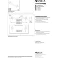 thumbnail image 2 of Delta 41724-SS BathSafety 24 in. Transitional Decorative ADA Grab Bar - Stainless, 2 of 2