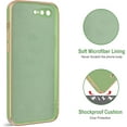 thumbnail image 3 of for iPhone 8 Plus Case & iPhone 7 Plus Case Ring Holder Stand Magnetic Kickstand, Plating Rose Gold Edge Soft TPU Bumper Cover Shockproof Protective Phone Cases Women Girls Boys, Light Green, 3 of 14