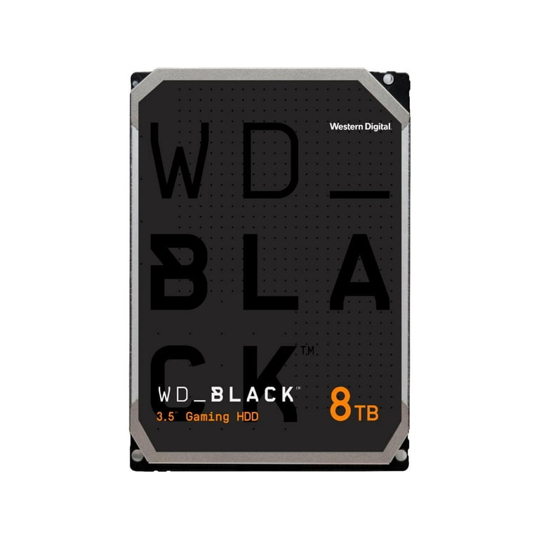 【2個セット】WD BLACK 8TB HDD（WD8002FZWX） WD Black WD8002FZWX 8TB 7200 RPM 128MB Cache SATA 6.0Gb/s