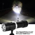 thumbnail image 4 of LED Flashlight, 100M Diving Flashlight, Stepless Dimming L2 LED Waterproof For Diving Camping Pink,red,black,golden,purple,gray, 4 of 8