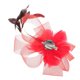 thumbnail image 5 of Boda Las Damas De Novia Prom De La Del Pelo Del Fascinator Del Clip Rojo Headpiece Sunnimix fascinator de novia, 5 of 8