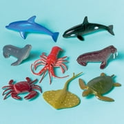 amscan Sea Animal Figures Party Supplies | Party Favor | Pack of 12