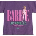 thumbnail image 3 of Barbie - Barbie Los Angeles - Girls Fitted Short Sleeve Graphic T-Shirt, 3 of 5