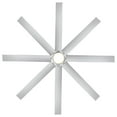 thumbnail image 5 of Mocha XL Indoor and Outdoor 8-Blade Smart Ceiling Fan 66in Brushed Aluminum with 3000K LED Light Kit and Remote Control, 5 of 5