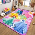 thumbnail image 1 of Disney Princess Girls' Floor Rug Soft Door Mat Anti-slip Living Bedroom Carpet, 1 of 3