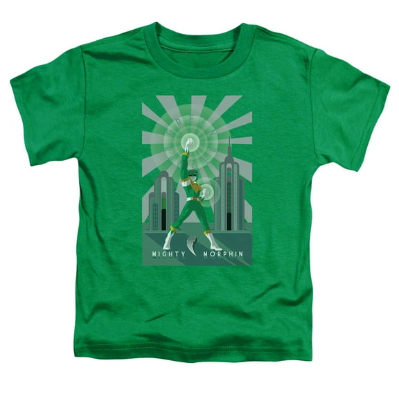 Power Rangers - Green Ranger Deco - Toddler Short Sleeve Shirt - 4T