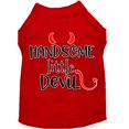 thumbnail image 1 of Handsome Little Devil Screen Print Dog Shirt Red Xl (16), 1 of 1