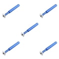 thumbnail image 3 of Eigraketly Golf Groove Sharpener Aleación de aluminio Mango antideslizante Herramienta de limpieza de cuña Azul Azul 5piezas Eigraketly CBP224434, 3 of 6