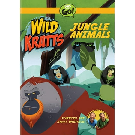 Wild Jungle - Wild Kratts: Jungle Animals (DVD)