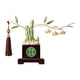 thumbnail image 2 of Adorno de estatua de bambú, adorno de mesa, escultura de bambú, figura de Feng Shui para escritorio, entrada, apertura de negocio, regalo de boda, 2 of 5