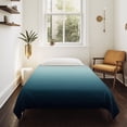 thumbnail image 4 of Grey Turquoise Ombre Tapestry for Bedroom Wall Hanging Tapestry,Teal Modern Geometric Striped Abstract Art Ceiling Backdrop Tapestries Poster Blanket Wall Decor for Teens Room Living Room 39" x 59", 4 of 8