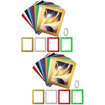Set of 2 Picture Frame Bulk Pictures Frames Mat Board with Matting