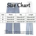 thumbnail image 2 of Bovemsi Jeans For Women Trendy Drawstring Mom High Waisted Baggy Straight Wide Leg Denim Pants Streetwear Baggy Jeans S, 2 of 6