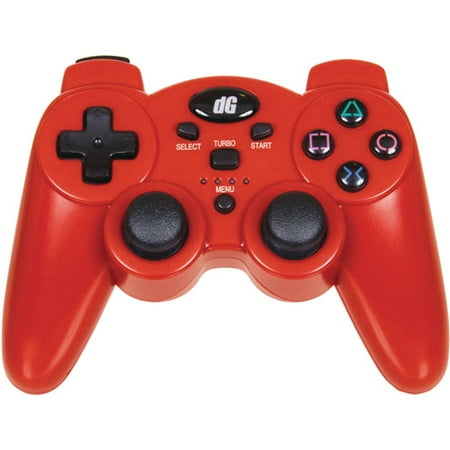 DREAMGEAR DGPS3-1385 PlayStation(R)3 Radium Wireless Controller (Metallic Red)