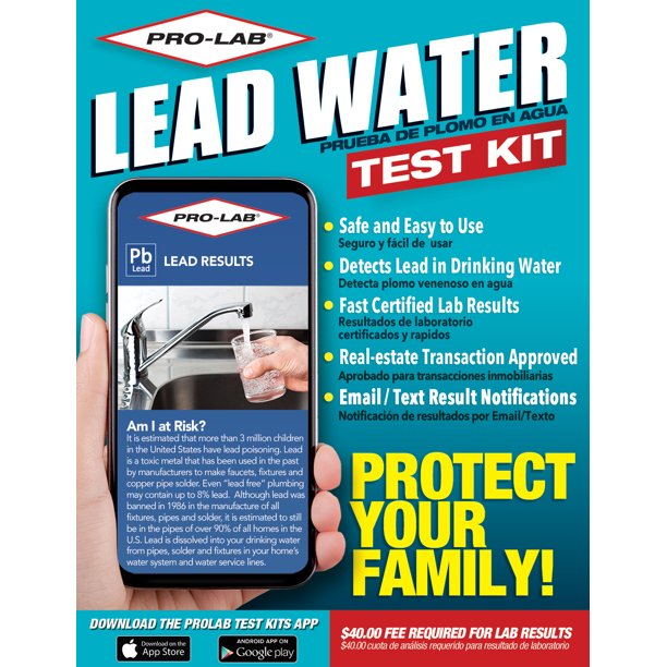 PROLAB Lead in Water Test Kit