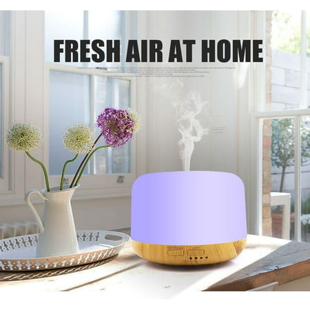 

Yedhsi Humidifiers Home Bread Shape Colorful Aroma Diffuser Office Warm Light Humidifier 300ml