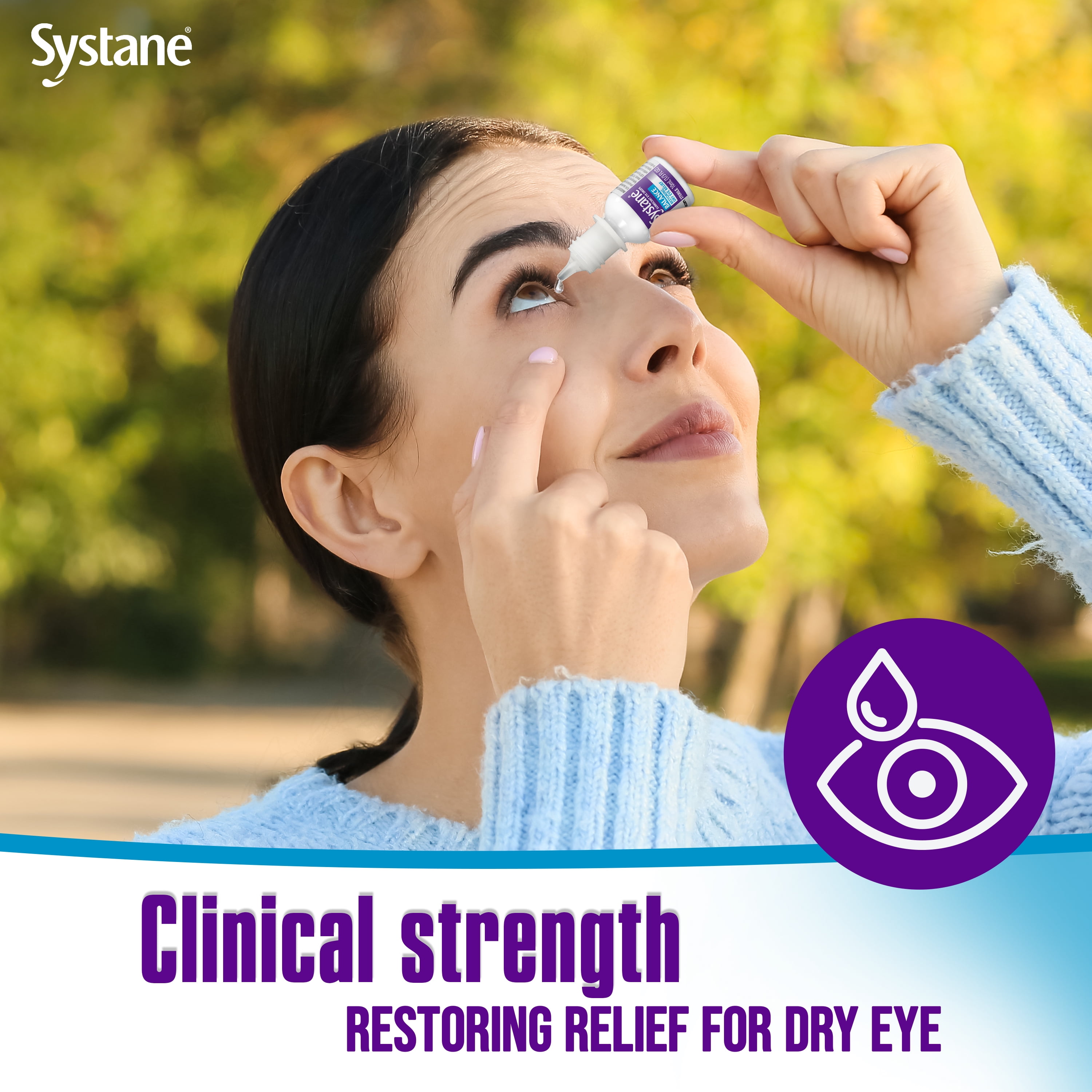 Systane Balance Lubricating Eye Drops for Dry Eyes Symptoms, 10mL, Twin Pack HSA/FSA Eligible - Walmart.com Systane Balance Lubricating Eye Drops for Dry Eyes Symptoms, 10mL, Twin Pack HSA/FSA Eligible - Walmart.com