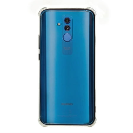 AMZER TPU Case for Huawei Mate 20 Lite Slim Heavy Duty Clear Back Cover for Huawei Mate 20 Lite - Transparent