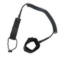 thumbnail image 1 of 9.8ft Surf Leash Spiral 7mm Thickness TPU Coiled Paddle Board Leash Paddleboard Rope for Surfing and Paddleboarding, 1 of 7