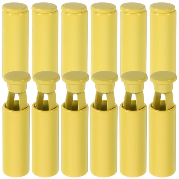 FRCOLOR 12pcs Hoodie Drawstring End Caps Hood Drawstring End Caps Cords End Replacement Tips