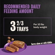 Cesar Classic Loaf in Sauce Filet Mignon Flavor Adult Wet Dog Food, 3.5 oz Easy Peel Trays, 24 Ct.