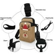 thumbnail image 5 of XYZCANDO Christmas Reindeer Cellphone Crossbody Handbag for Teen Girls Cross Body Purse for Travel Shop Running Over Shoulder Handbag Mini Messenger Purse Portable Coin Purse Wallet Cute Phone Case, 5 of 7