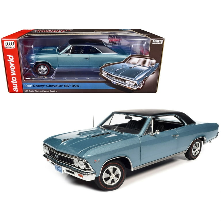 1966 Chevrolet Chevelle SS 396 Hardtop Blue Mist Metallic with