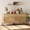 Oak, variant on 63" Wooden Reeded Sideboard with Doors and Drawers, 2-In-1 Modern Credenza Storage Cabinet for Kitchen, Dining Room