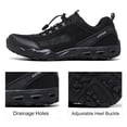 thumbnail image 4 of Zapatillas acuáticas AIVEJE Summer Sports para hombre Senderismo Trail 8 negras, 4 of 6