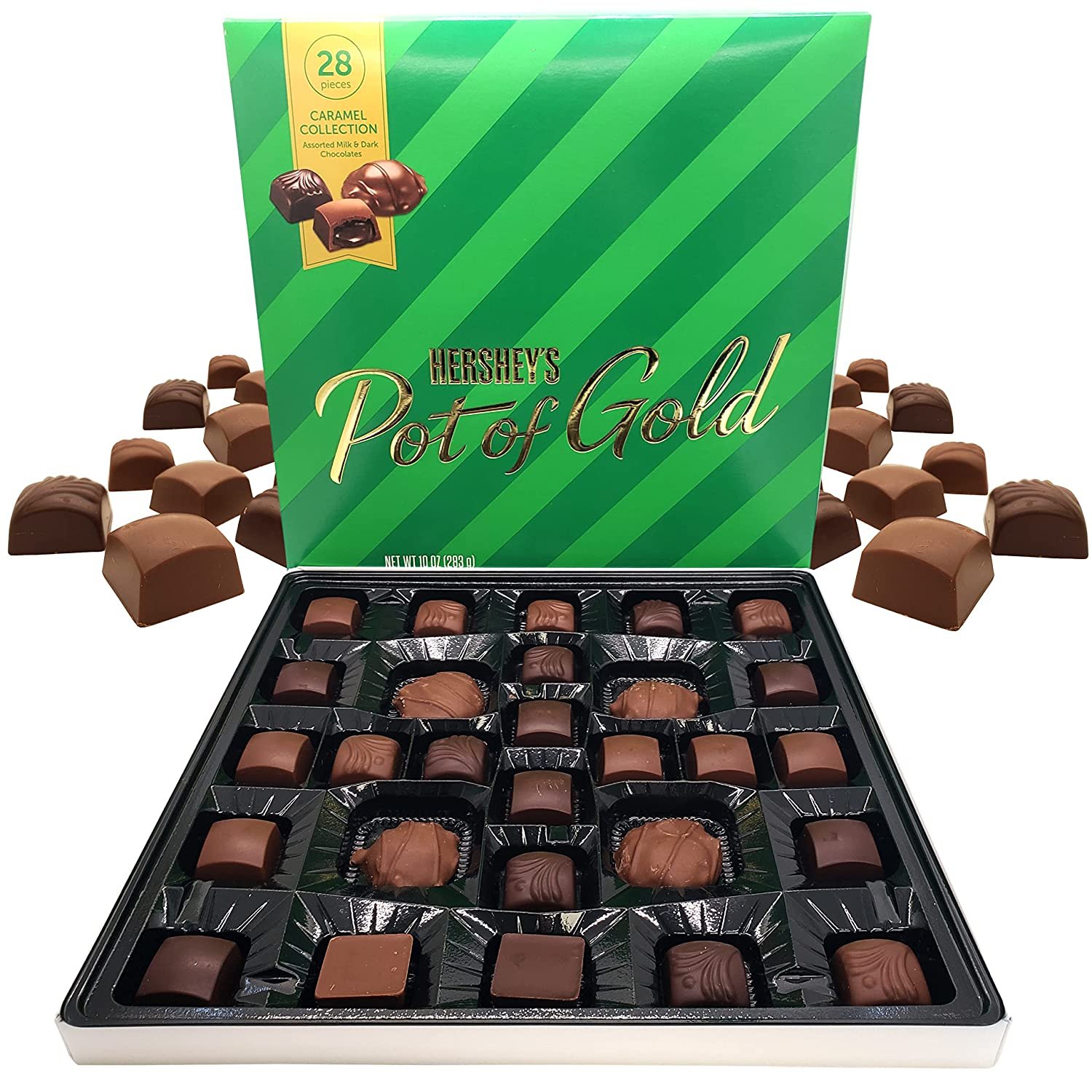 Hershey's Pot of Gold Caramel Collection Chocolates Mothers Day