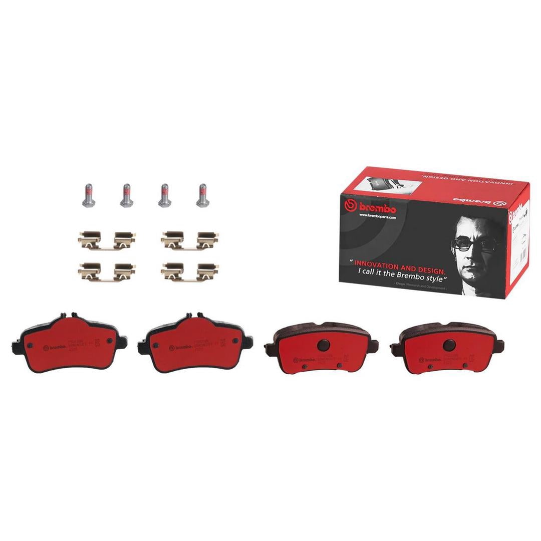 Brembo P50099N NAO BRAKE PADS Fits select: 2017 MERCEDES-BENZ GLS 450 4MATIC, 2012-2015 MERCEDES-BENZ ML 350 4MATIC