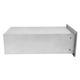 thumbnail image 2 of Stainless Steel Pull Out Kitchen Drawer - 14" Single Built-In Cabinet Organizer with Silent Slides, Modern Silver Storage for Utensils & Cutlery, 2 of 15