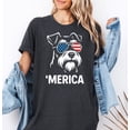thumbnail image 5 of Miniature Schnauzer Merica Shirt Patriotic Schnauzer Dog Tee 4th of July Schnauzer Shirt Schnauzer Shirt Miniature Schnauzer Gift, 5 of 6
