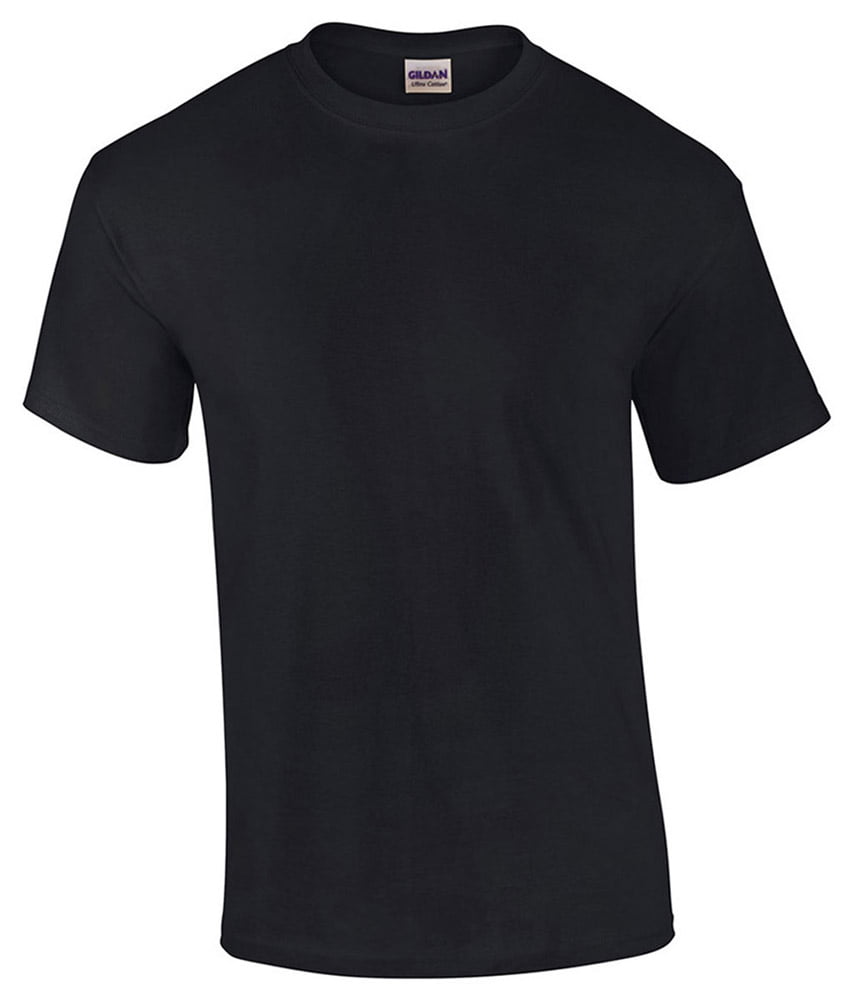 G5000 Heavy Cotton Adult T-Shirt -Black-Small - Walmart.com
