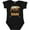 AB-Black, variant on Inktastic Idaho Vacation Bear Silhouette Boys or Girls Baby Bodysuit