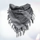thumbnail image 2 of Bufanda árabe de cuello cuadrado, chal táctico para exteriores, unisex (gris), 2 of 5