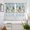White Blue, variant on Beach Coastal Teal Kitchen Curtains Window Panels, Nautical Shell Starfish Coral Summer Insulated Window Treatment Curtain, Grommet Curtains for Bedroom/Living Room/Bathroom, 2 Piece 52"Wx72"L