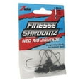 thumbnail image 2 of Z-Man Finesse ShroomZ 5 Pieces High Carbon Black Nickel Fishing Hook, Size 1/6 oz, 2 of 2
