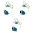 thumbnail image 2 of fastboy Cable Converter Low-voltage Metal USB To 9 Pin Connector Serial High-performance Support Adapters PC Laptop Mobile Phone show as pictures show as pictures 3Set, 2 of 6