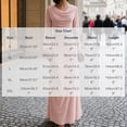 thumbnail image 3 of Shihyeh Women's Elegant Pleated Long Sleeve Flowy Evening Dress, Solid Color Chic Gown, Soft Stretchy Party Dress, 3 of 7