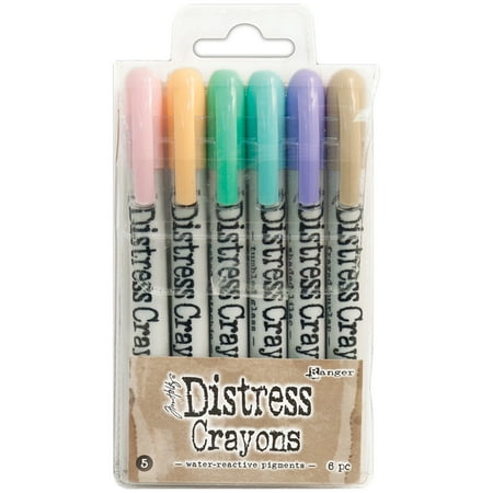 UPC: 0789541051756 | Tim Holtz Distress Crayon Set Set #5