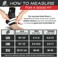 thumbnail image 6 of Sleeve Stars Ankle Brace for Sprained Ankle, Ankle Support for Women & Men, Single, Black, 6 of 11