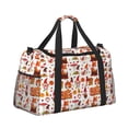 thumbnail image 2 of Easygdp Autumn Gnome Bolsa de Gimnasio, Bolsa de Viaje Duffel, Bolsa de Fin de Semana con Compartimentos, Bolsa de Mano para Noche, 2 of 7