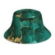 thumbnail image 1 of Balery Green Gold Glitter Sombreros para el sol para hombre y mujer, sombrero de pescador con UPF 50+, 1 of 6