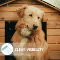 thumbnail image 3 of HINTRMENT 1Pcs Cuttable Sky-Blue Flat Strip Doggy Door for Home Use 190.0X7.3X0.06In, 3 of 7