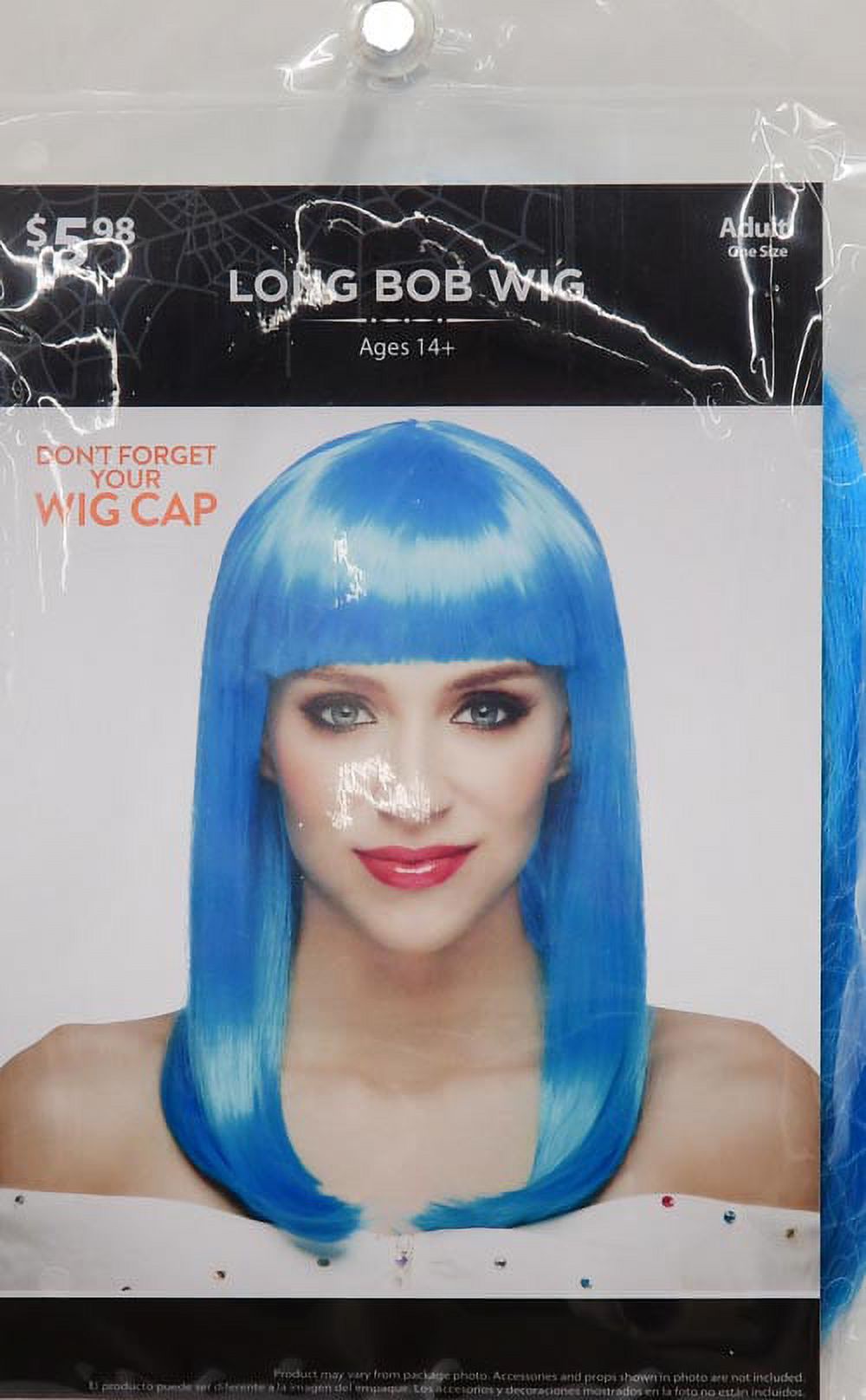 Long Bob Wig Halloween Costume Accessory - image 2 of 2