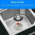 thumbnail image 6 of Stainless Steel Sink Stopper for Kitchen Drain Disposal, 85mm, 6 of 8