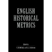 English Historical Metrics, Used [Hardcover]