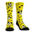thumbnail image 4 of Unisex Rock Em Socks Mickey Mouse Gold Utah Jazz Three-Pack Disney Crew Socks Set, 4 of 4